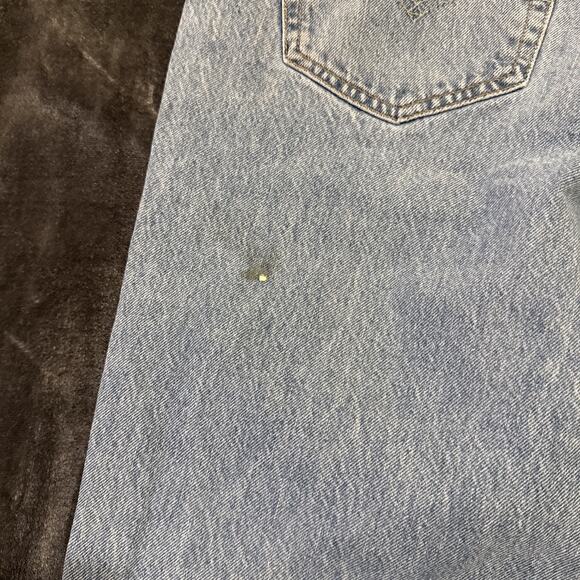 Levis 541 Jeans Mens 30x34 Light Wash Blue Casual Distressed Grunge - Picture 15 of 16